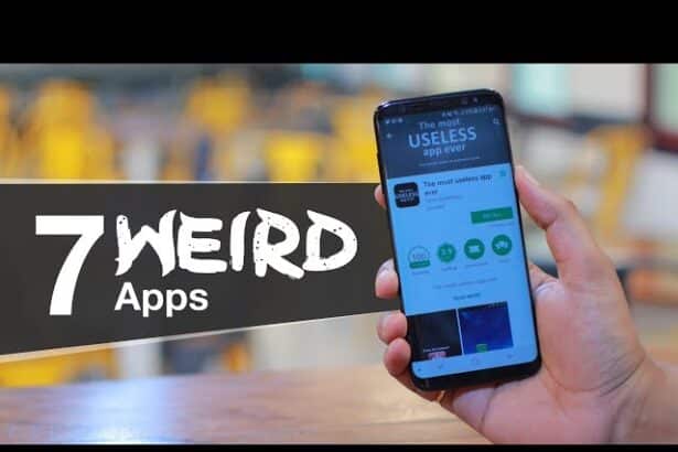 weird mobile applications