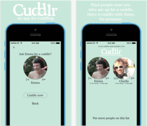 Cuddlr mobile application