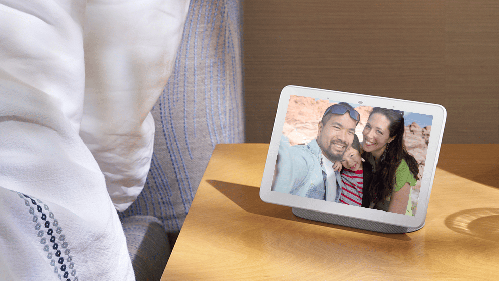 Hub picture frame Google Home Hub