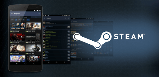 Steam mobile app