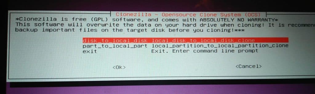 Disk or partition