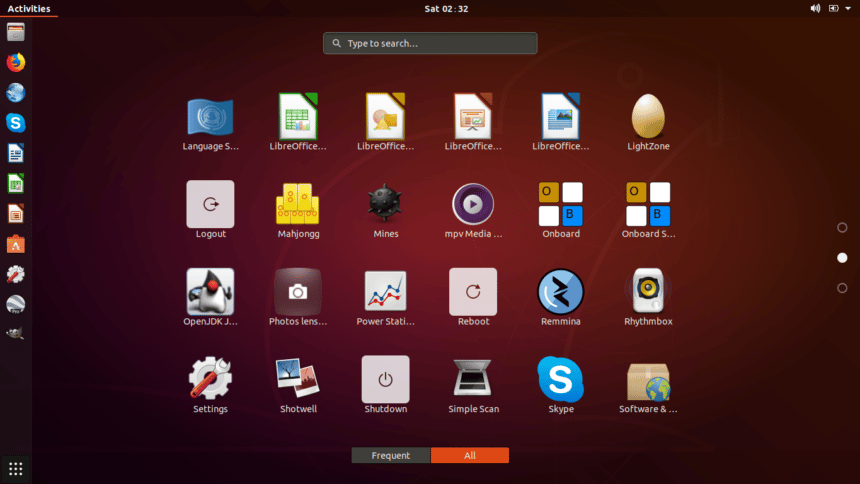 Ubuntu 18.04.1 GNOME