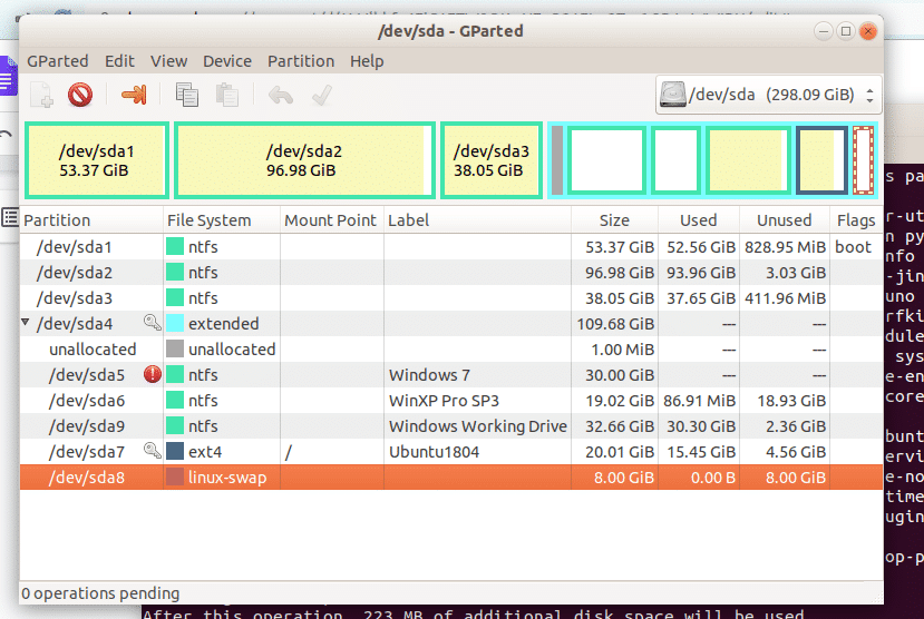 Swap Partition