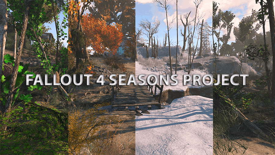 Fallout 4 Seasons – Grass – Trees – Plants – Snow