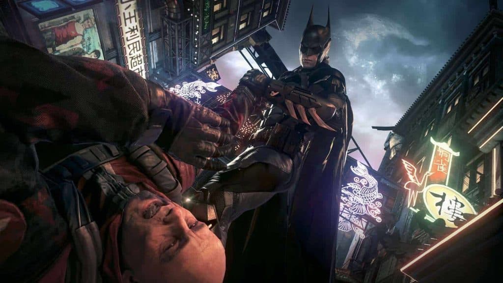 Batman Arkham Knight - Batman Fighting Enemy