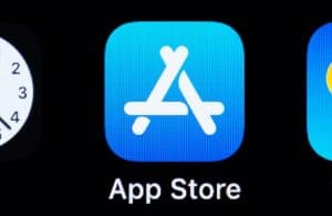 App Store Icon on iPhone screen