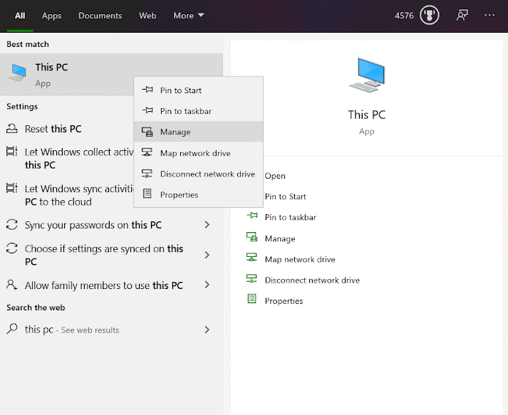 Formatting a USB drive for Windows Installation