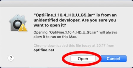 download optifine for mac