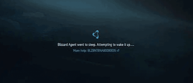 Blizzard Agent Went to Sleep