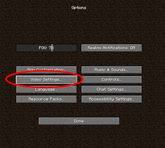 Minecraft Video Settings