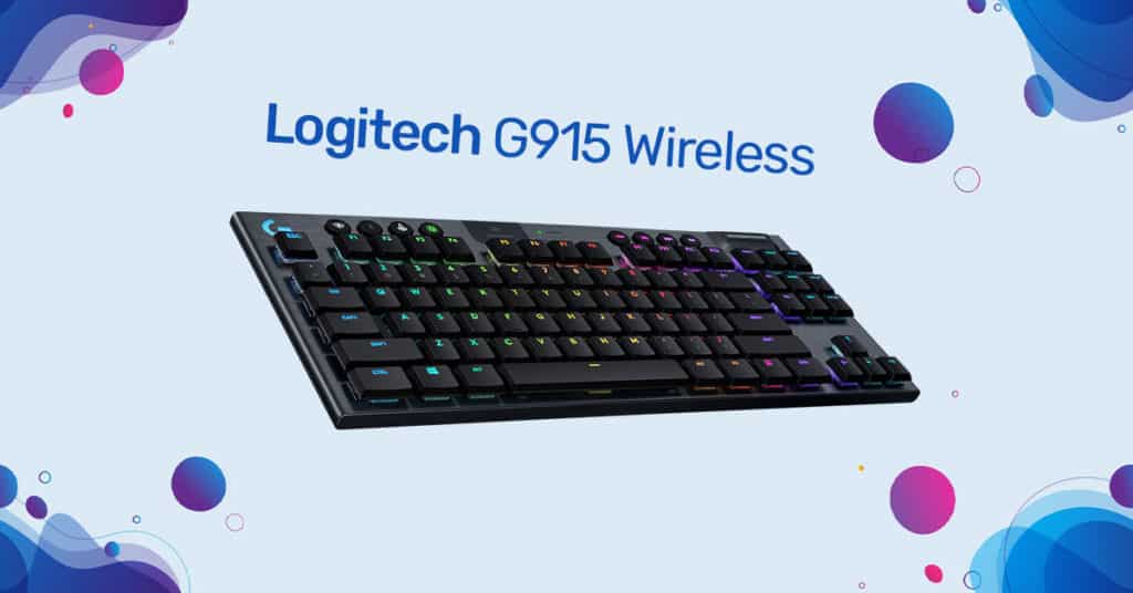 Logitech G915 TKL LIGHTSPEED Wireless RGB Mechanical Gaming Keyboard - –  Ghostly Engines