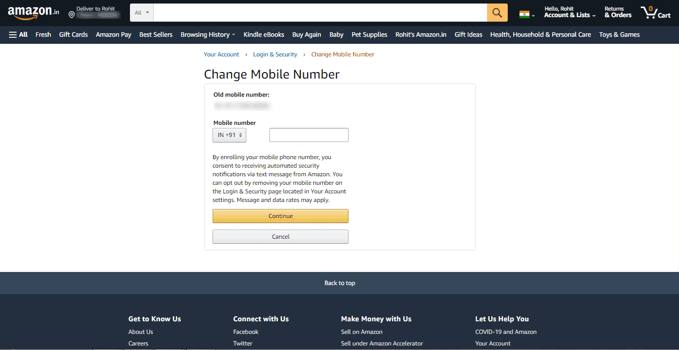 How to Change Phone Number on Amazon? GadgetGang