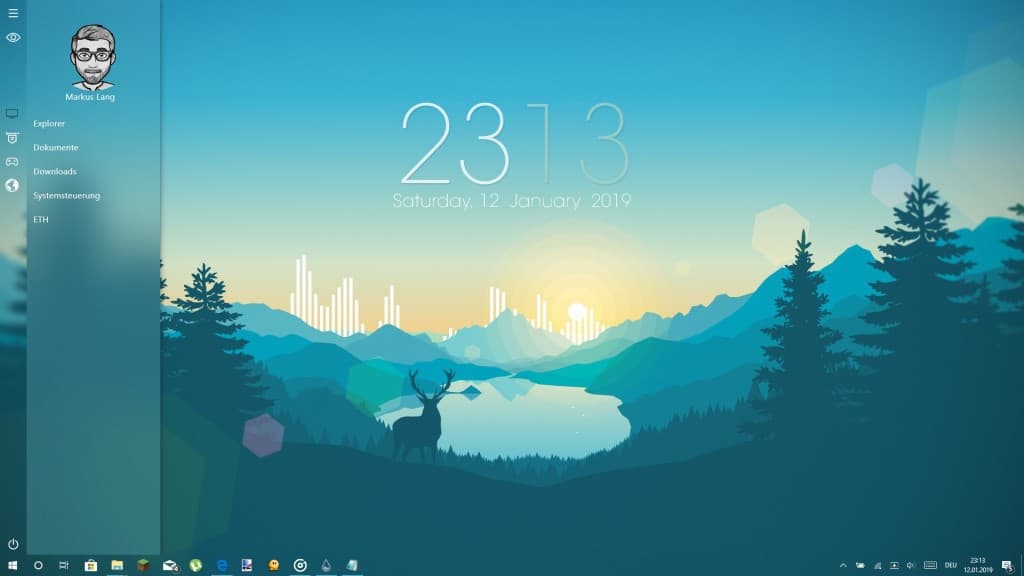 Modern Clean Desktop