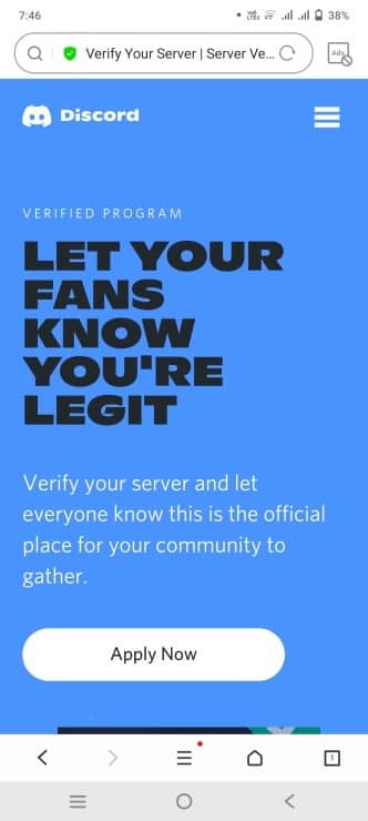 how to get verified on discord