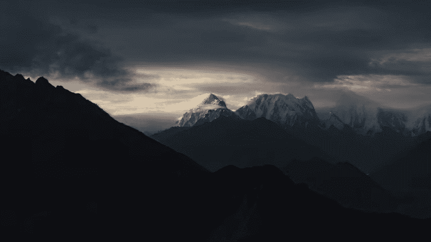 Mountain Sunset - Hunza Valley