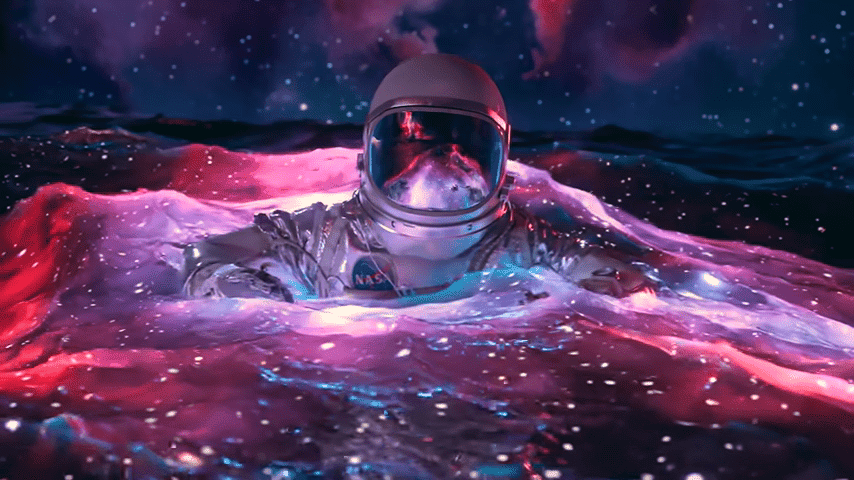 Floating In Space