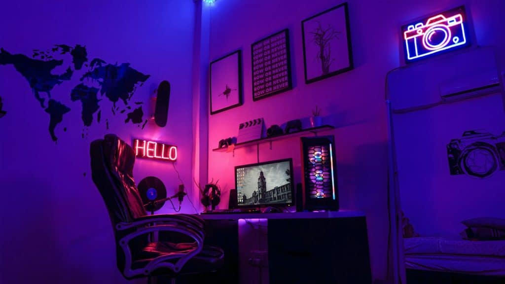 gaming setup