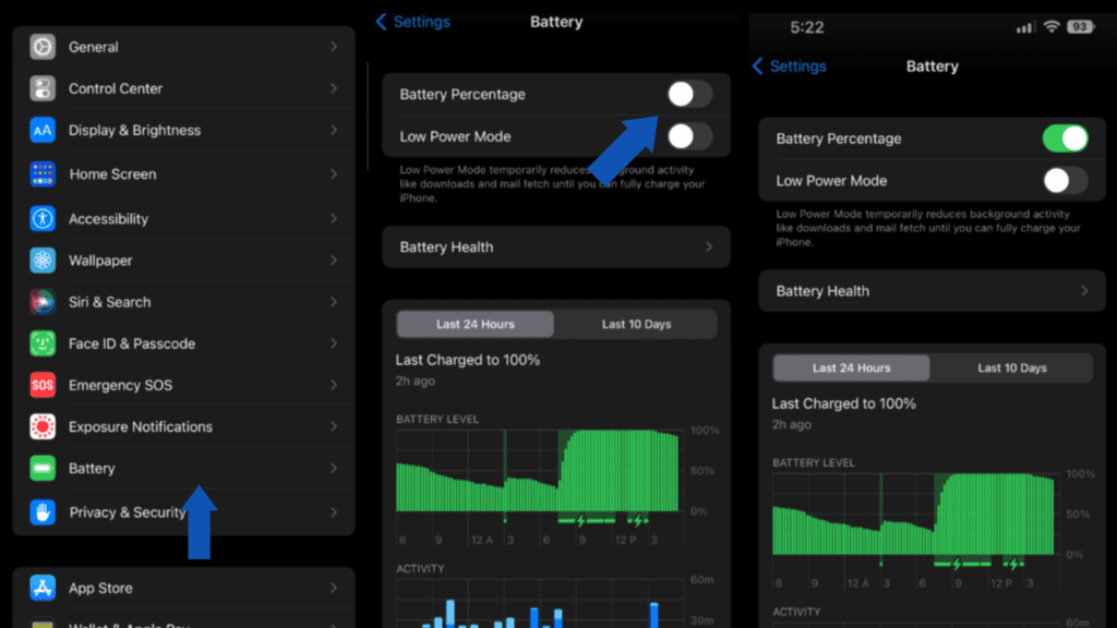 battery percentage ios 16 best new feature