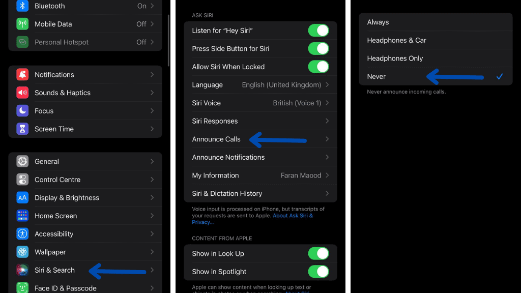 How to turn off Airpod Notifications
