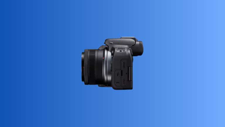 Canon EOS R100 Side