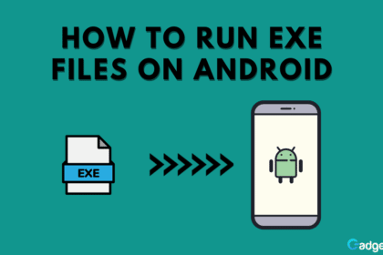 Run exe files android cover image