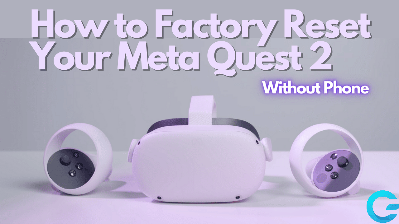 how to factory reset meta quest 2 headset without password