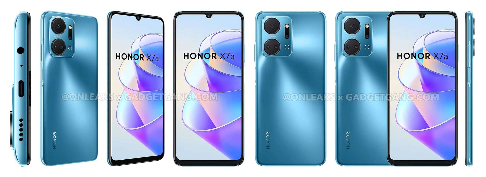 Rò rỉ hình ảnh về chiếc điện thoại giá rẻ Honor X7a | Hoàng Hà Mobile