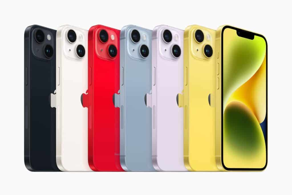 iPhone 14 Plus Colors