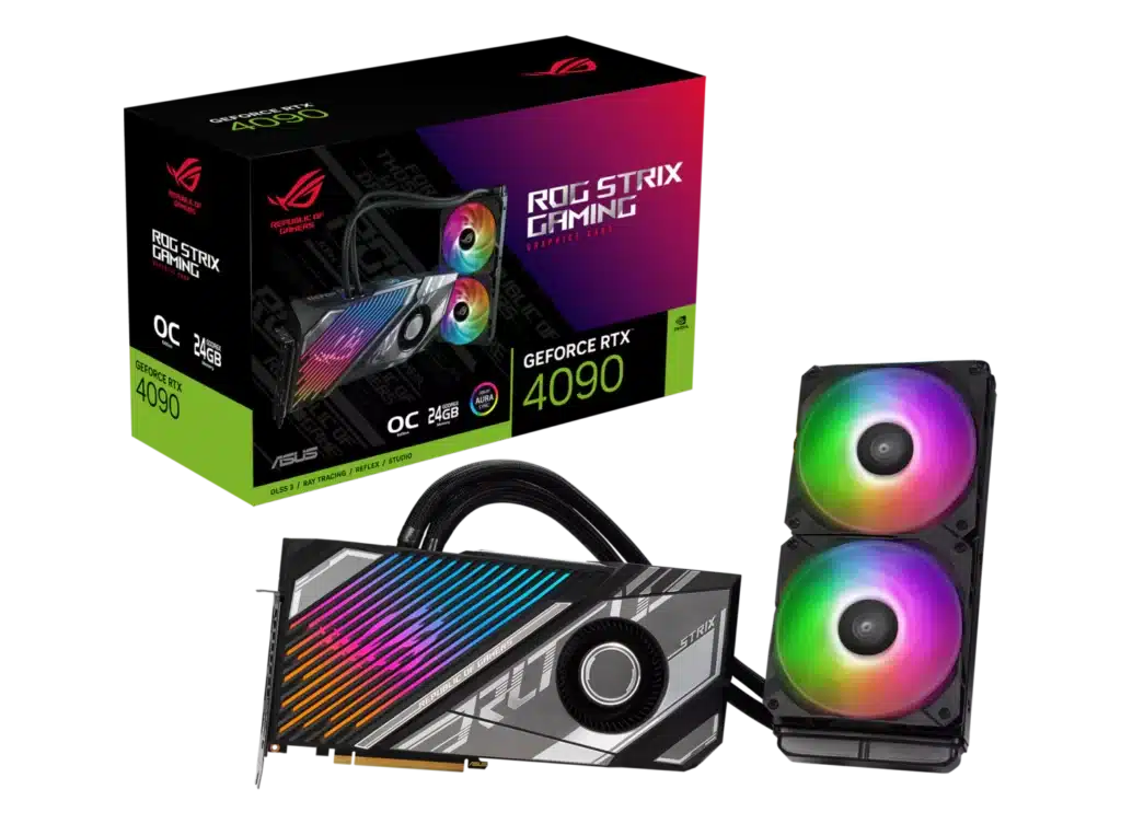 Liquid Cooled RTX 4090 ROG Strix Unveiled by ASUS