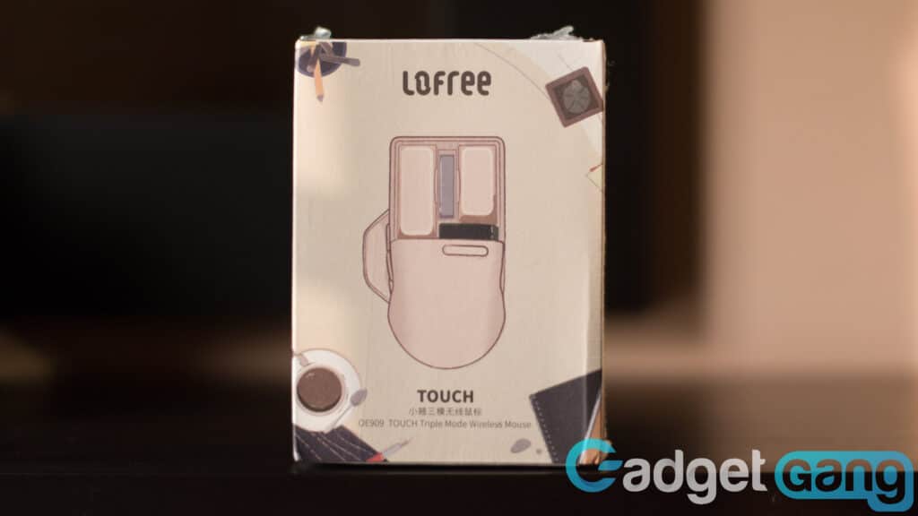 Image shows the Lofree touch box
